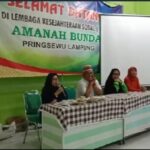 Ketua IWO-Indonesia Pringsewu,Gelar  Kegiatan Pemotongan Kambing Untuk Berbagi “Jum’ at Berkah”.