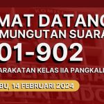 Penuhi Hak Pilih WBP, Lapas Pangkalpinang Sediakan Dua TPS