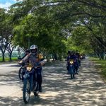 Antisipasi Gangguan Keamanan Polres Pringsewu dan Sat Brimob Patroli Bersama Jelang Pemilu 2024
