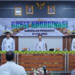 PJ Bupati Pringsewu Gelar Rapat Koordinasi (Rakor) Bulanan Pemkab Pringsewu