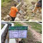Pekon Klaten Kecamatan Gading Rejo Gunakan Dana Desa Tahap 1 Untuk Membuat Talud