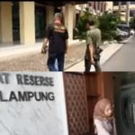 Lsm.Lipan menyerahkan.Ke Polda Lampung Bukti Surat pernyatan dari 9 saksi Bacaleg.