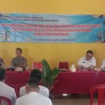 Dinas PUPR Pringsewu Gelar  Sosialisasi Peraturan Menteri No 10 Tahun 2021 Di Pekon Tri Tunggal Mulya.