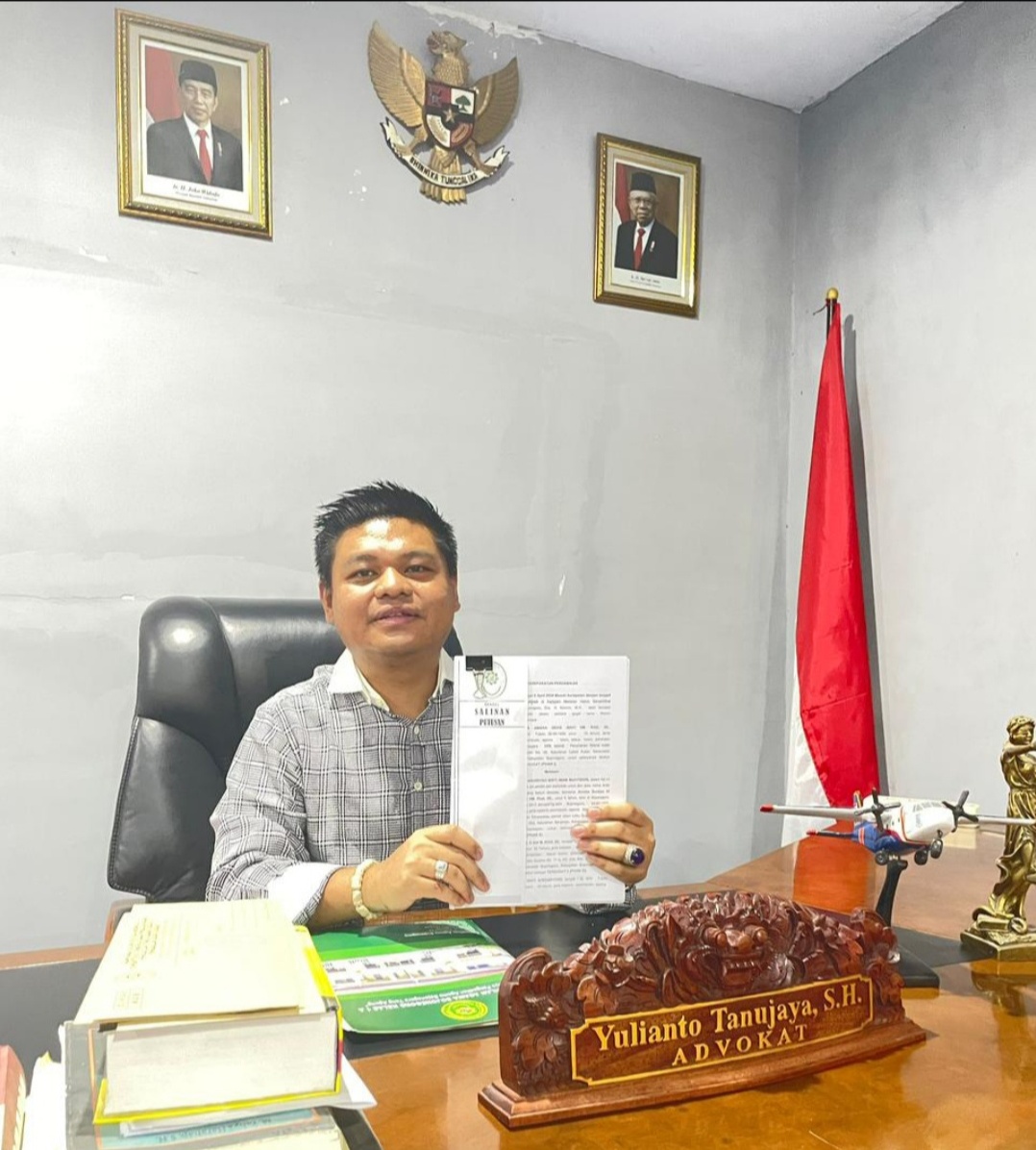 Advokat Yulianto Tanujaya, S.H., C.NSP, tim Konsultan Hukum Law Firm Dhipa Adista Justicia