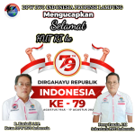 Ketua DPW dan Sekretaris IWO Indonesia Propinsi Lampung Mengucapkan Selamat HUT RI ke-79