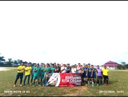 Gelar Turnamen Sepak Bola, Begini Harapan Kades Sekar Biru