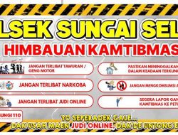 Begini Isi Himbauan Polsek Sungai Kepada Generasi Muda