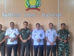 Lapas Narkotika Karang Intan Perkuat Sinergi dengan Kodim 1006 Banjar