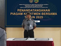 Lapas Narkotika Karang Intan Kukuhkan Komitmen Bangun Zona Integritas