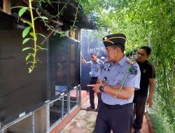 Dorong Ketahanan Pangan, Kalapas Narkotika Karang Intan Tinjau Kebun Sarana Asimilasi & Edukasi