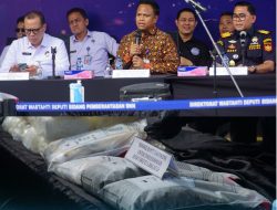 Konferensi Pers Badan Narkotika Nasional Melakukan Pemusnahan Barang Bukti Narkoba