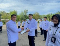 Lapas Narkotika Karang Intan Berikan Penghargaan Atas Dedikasi dan Kinerja Pegawai Terbaik