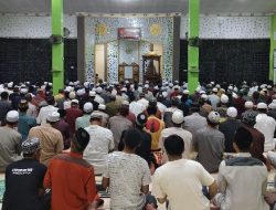 WBP Lapas Narkotika Karang Intan Sambut Ramadan dengan Tarawih Perdana