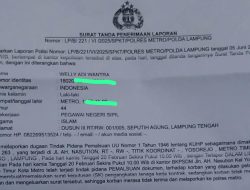 Terungkap Publik, Kepala BKPSDM Kota Metro Laporkan Pemalsu Tandatangan Bukan Pembuat Berita