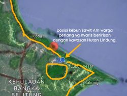 Nadi Protective Forest Bateng Changes coordinates, the palm businessman shouts his field at a wild mine