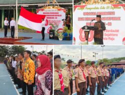 Lapas Banjarmasin Gelar Upacara Peringatan HUT RI ke-80