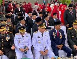 Kakanwil Ditjenpas Kalsel Hadiri Upacara HUT RI Ke-80 bersama Pemda Kalsel