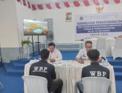 Tim konselor Adiksi Lapas Narkotika Kelas IIA Karang Intan Laksanakan Asesmen Rehabilitasi Pemasyarakatan, Ini Pesan Kalapas