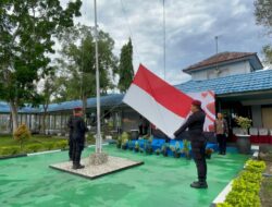 Semangat Semarak Kemerdekaan, Lapas Narkotika Karang Intan Peringati HUT ke-80 RI dengan Upacara Khidmat