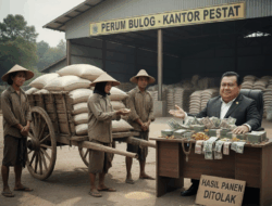 Petani Desa Rias Panen, Bulog Alibi Kehabisan Kuota Malah Sarankan Jual Ke Swasta 