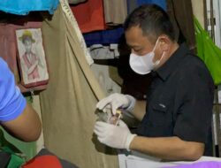 Bersama TNI dan Polri, Lapas Narkotika Karang Intan Gelar Razia Blok Hunian