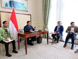 Dari London Prabowo Pimpin Rapat Tentang Satgas PKH 