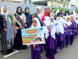 Marhaban Ya Ramadhan, Sambut Bulan Penuh Berkah PAUD Melati Gelar Pawai Ta’aruf 