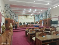 Rapat Paripurna DPRD Membahas Penetapan RPJMD Pangkalpinang 2025-2029 Ditunda 
