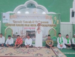 Dari Masjid Jamik, Walikota Melepas 291 Jamaah Haji Pangkalpinang Menuju Tanah Suci 