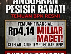 DPC Trinusa Bongkar Borok Anggaran Pesisir Barat: Temuan BPK Rp4,14 Miliar Diduga Macet, Di Mana Ketegasan Bupati?!