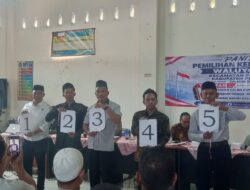 Lima Calon Resmi Bertarung di Pilkakon Waluyojati, Nomor Urut Telah Ditetapkan